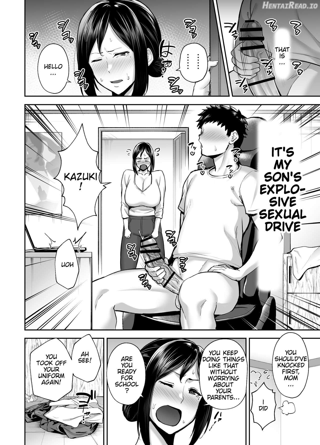 The Closest And Most Erotic Woman To Me Is My Big Breasted Mama Miyuki ~I'm A Mother But I'm Having Trouble Masturbating My Stupid Son~ Chapter 1 - page 3