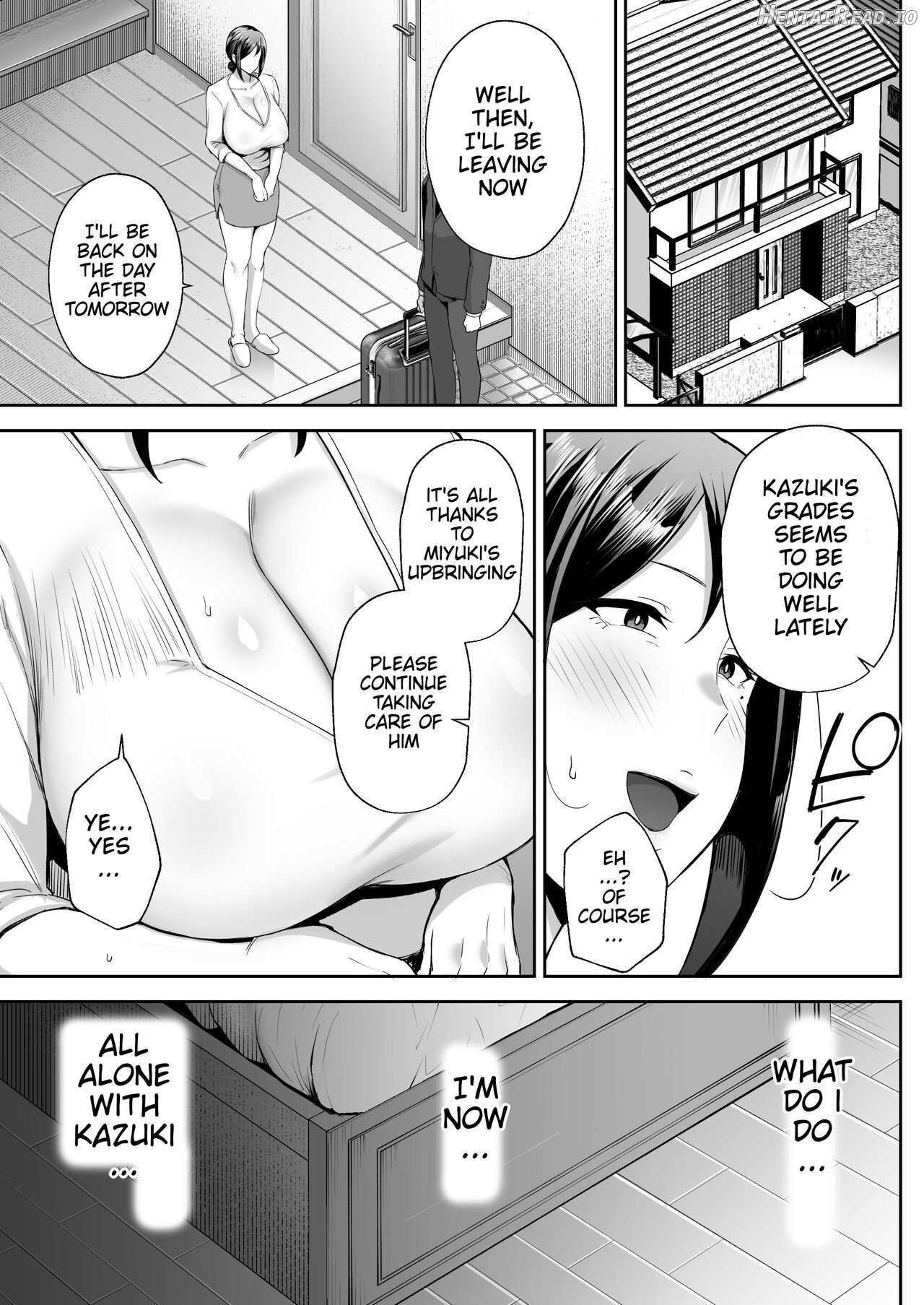 The Closest And Most Erotic Woman To Me Is My Big Breasted Mama Miyuki ~I'm A Mother But I'm Having Trouble Masturbating My Stupid Son~ Chapter 1 - page 24