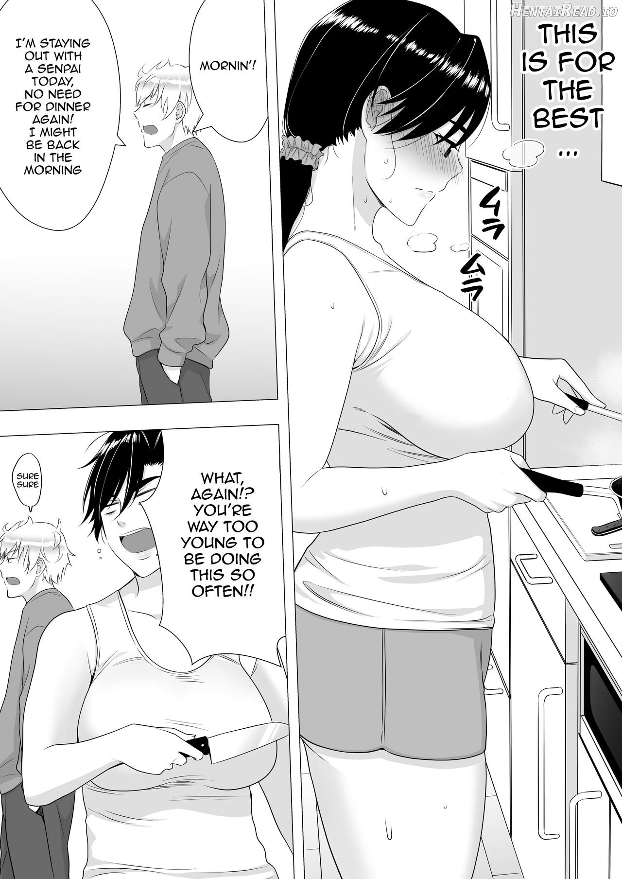 Kimottama Kaa-chan ~Genki Mama ga Boku no Dekachin ni Ochiru made~ Chapter 1 - page 40