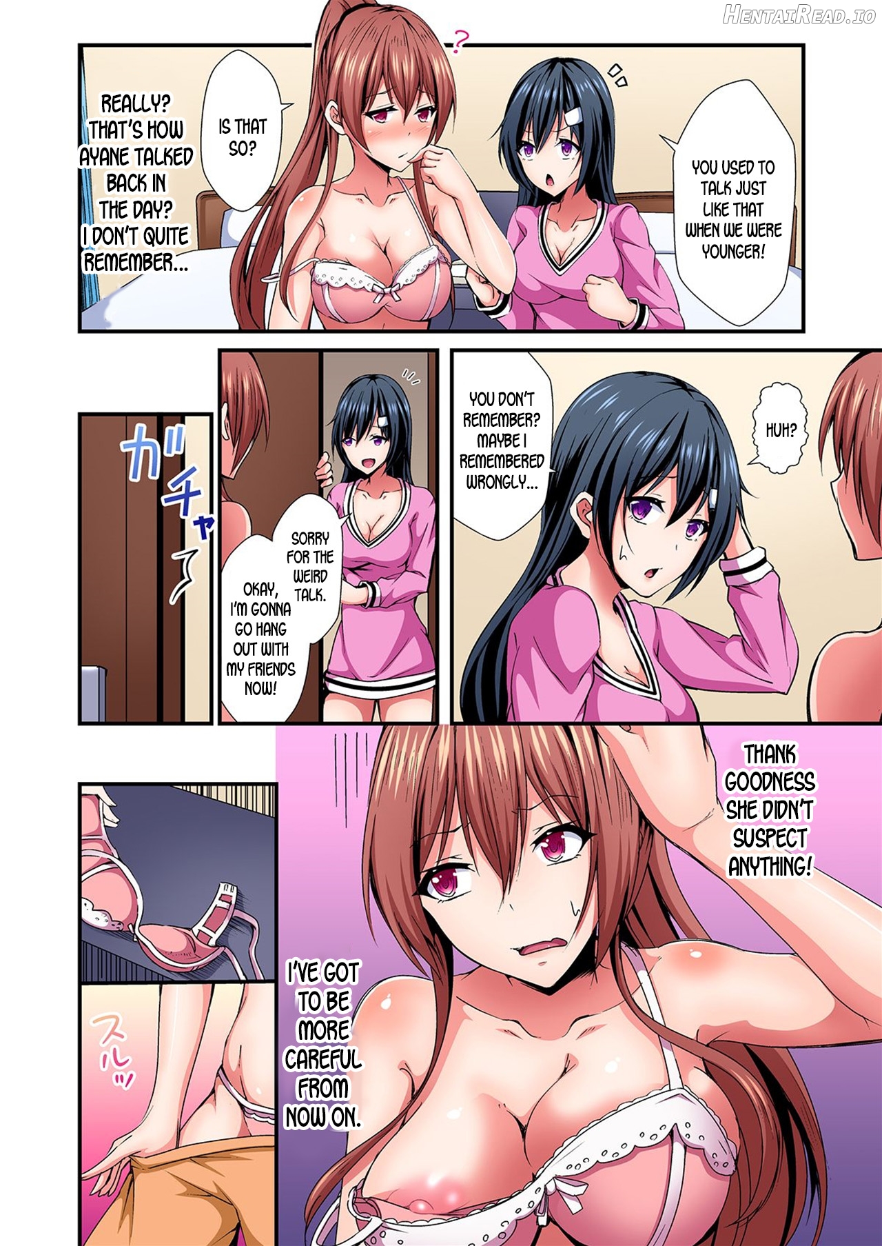 Irekawatte Dotabata Ecchi! ~Aya-nee no Binkan na Karada ni Ore wa Taerarenai Chapter 1 - page 59