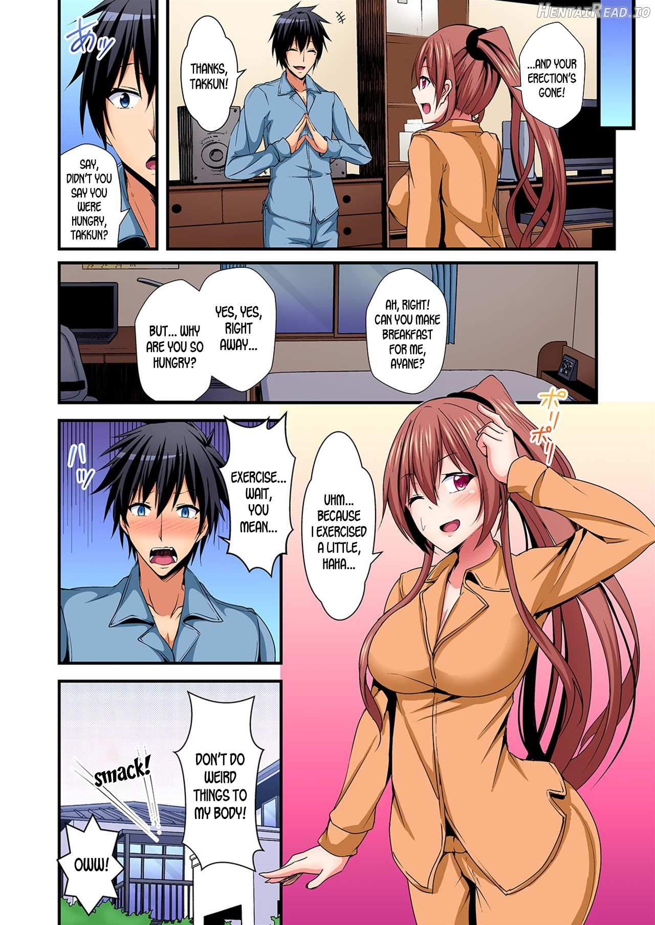 Irekawatte Dotabata Ecchi! ~Aya-nee no Binkan na Karada ni Ore wa Taerarenai Chapter 1 - page 75