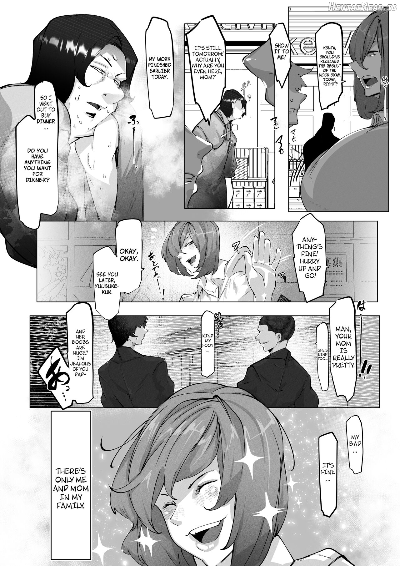 Manbiki Shita Ore no Kawari ni Haha ga Zenra Dogeza Chapter 1 - page 4