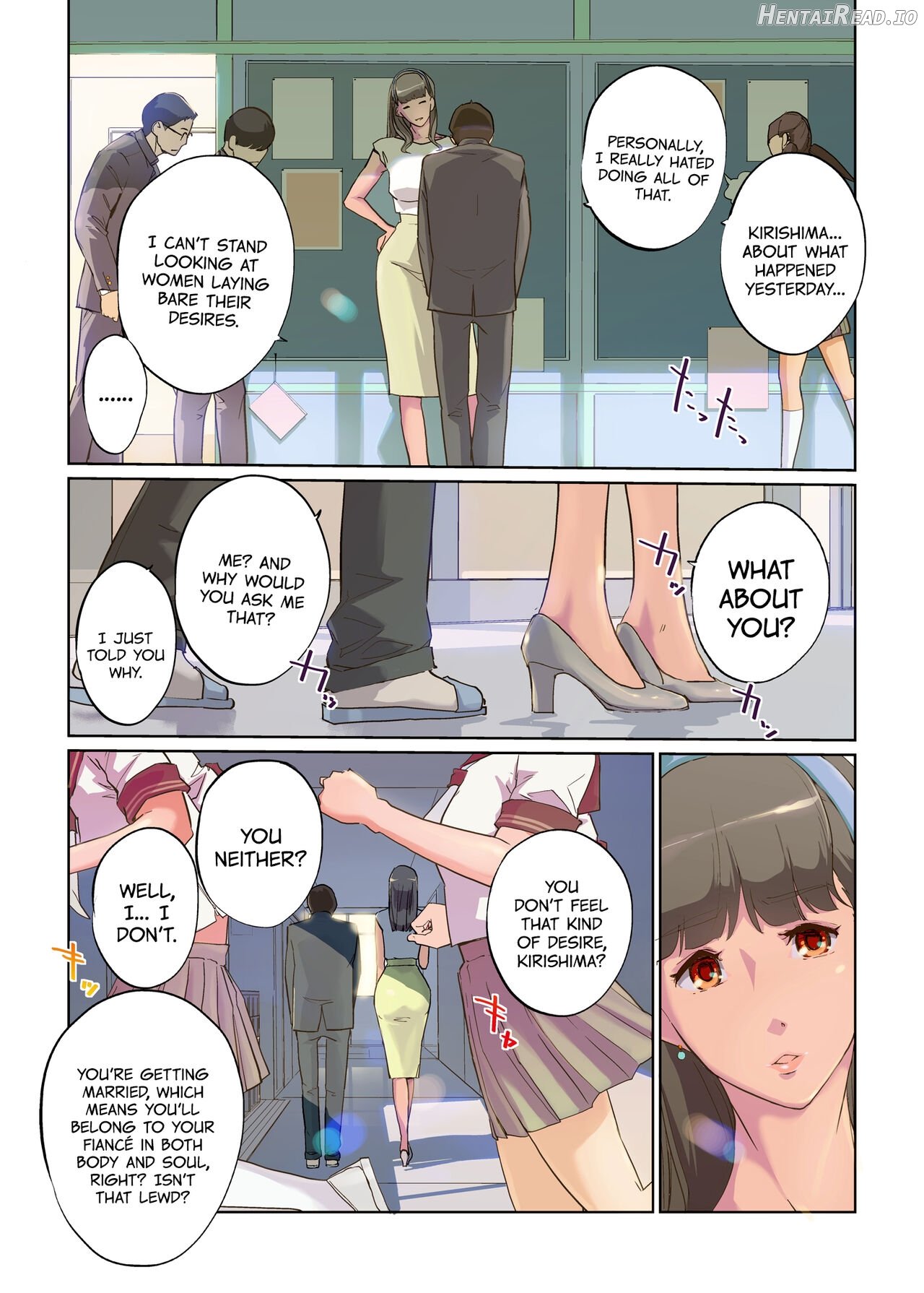 SEX to Kyoushitsu to Danshi Seito to Onna Kyoushi Chapter 1 - page 10