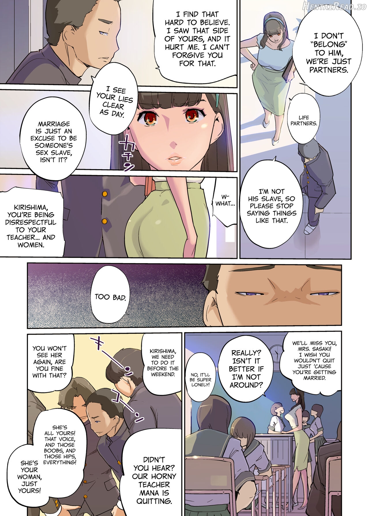 SEX to Kyoushitsu to Danshi Seito to Onna Kyoushi Chapter 1 - page 11