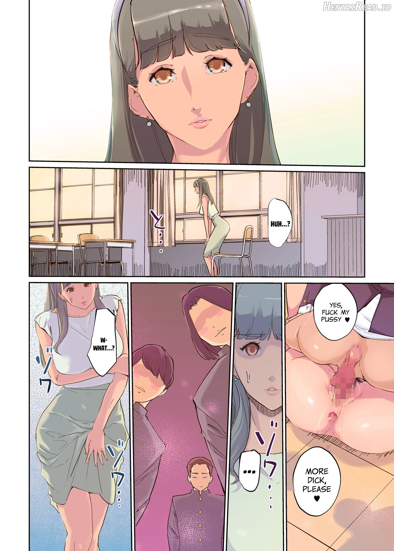 SEX to Kyoushitsu to Danshi Seito to Onna Kyoushi Chapter 1 - page 44