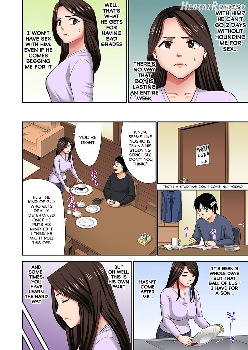 "Otou-san ni Iwanaide..." Jukujo Fuuzoku, Shimei shitara Haha datta! (Full Color) Vol. 1 Chapter 2 - page 55