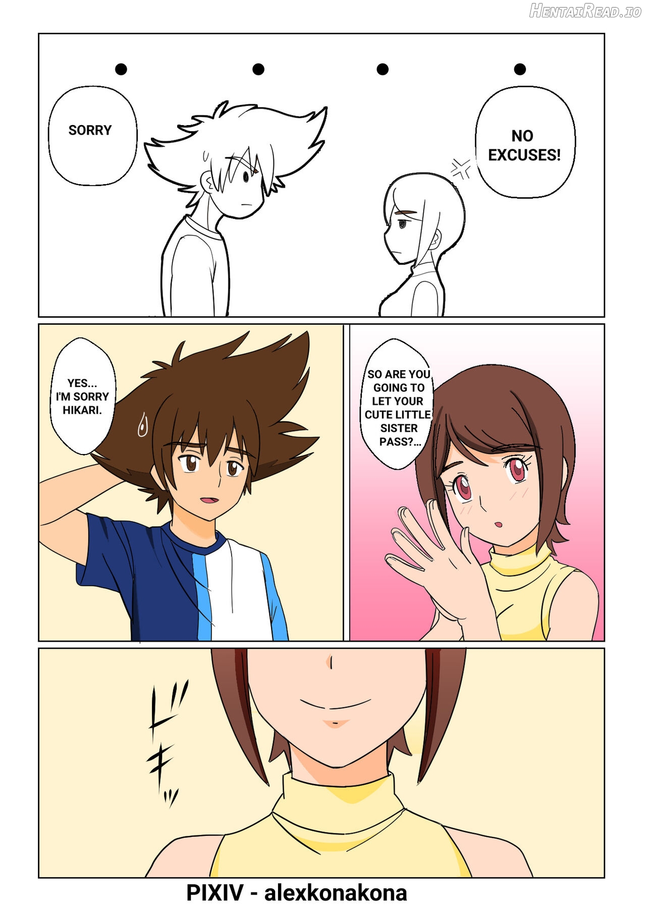 HIKARI LIGTH OF COURAGE Chapter 1 - page 4