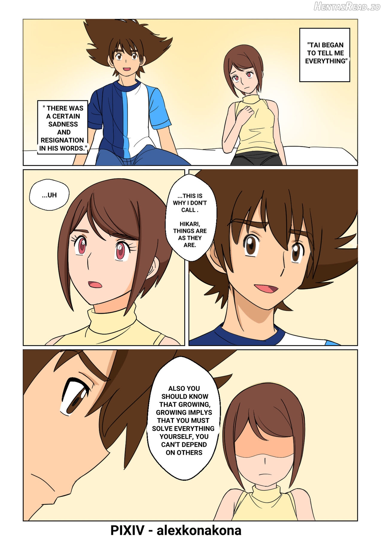 HIKARI LIGTH OF COURAGE Chapter 1 - page 5