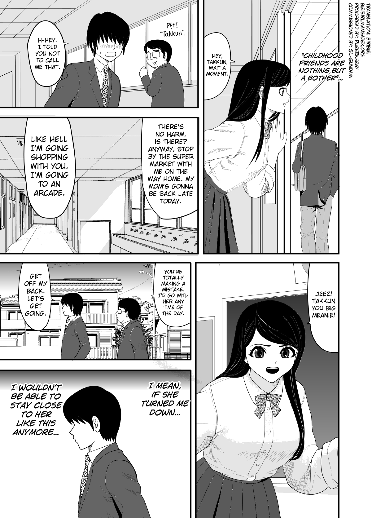 Kokuru no o Tamerattetara Itsunomanika Charao ni Hameraremakutteta Boku no Osananajimi (Kaiteiban) Chapter 1 - page 3