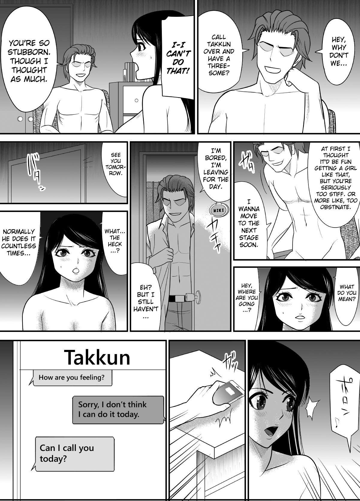 Kokuru no o Tamerattetara Itsunomanika Charao ni Hameraremakutteta Boku no Osananajimi (Kaiteiban) Chapter 3 - page 33