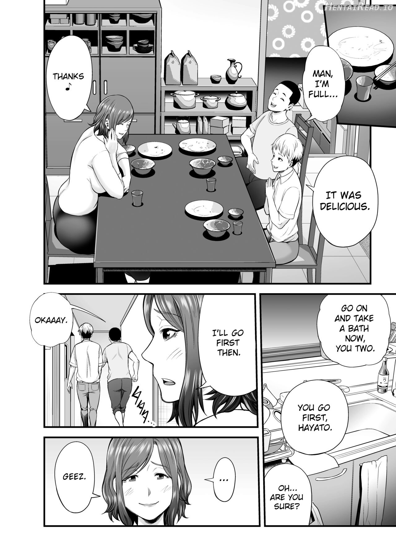 Sexless de Yokkyu Fuman na Watashi wa, Musuko no Tomodachi to... Chapter 1 - page 9