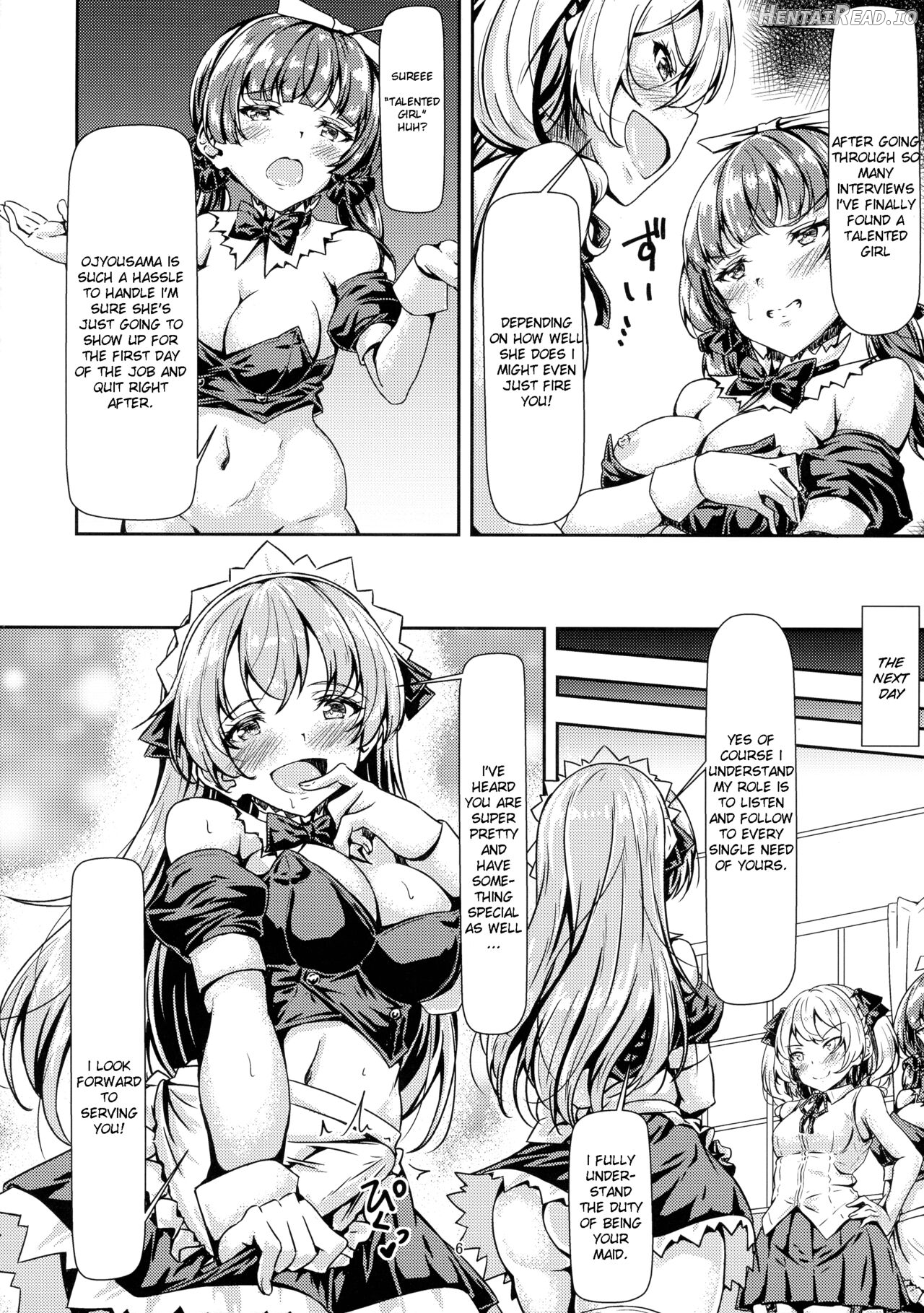 Futanari Ojyosama Sandwich Chapter 1 - page 6