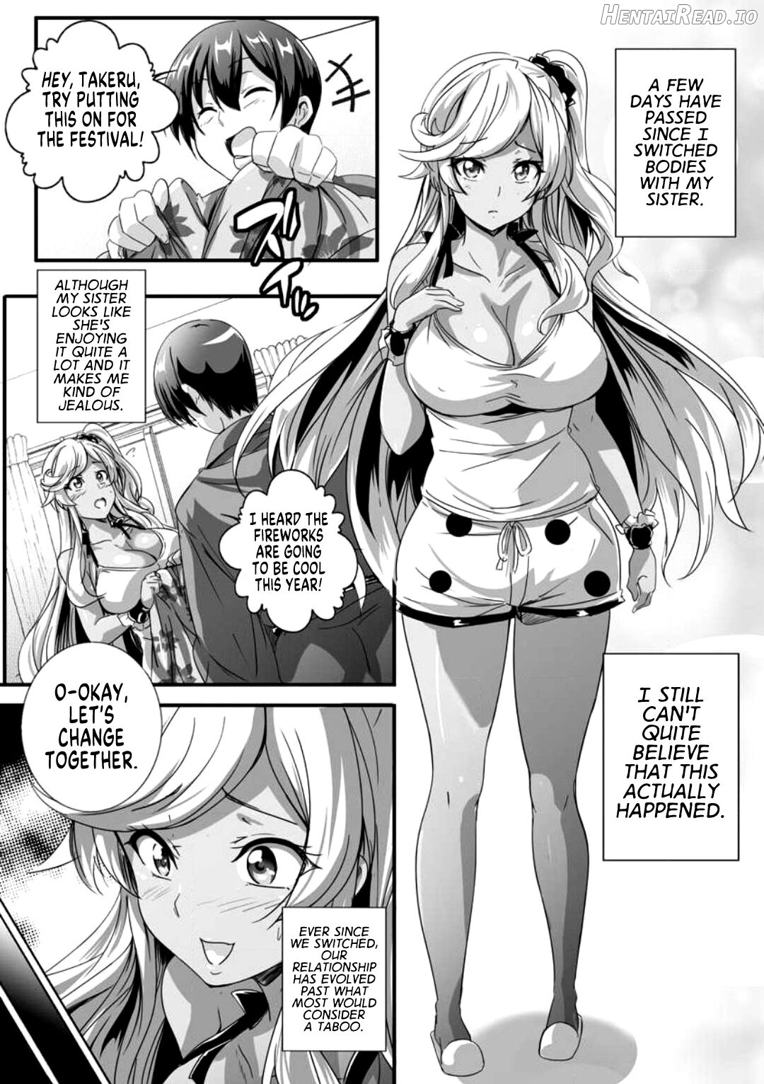 Bitch ni Natta Kuro Gal Nee-chan to Irekawari Seikatsu 1 Chapter 2 - page 3