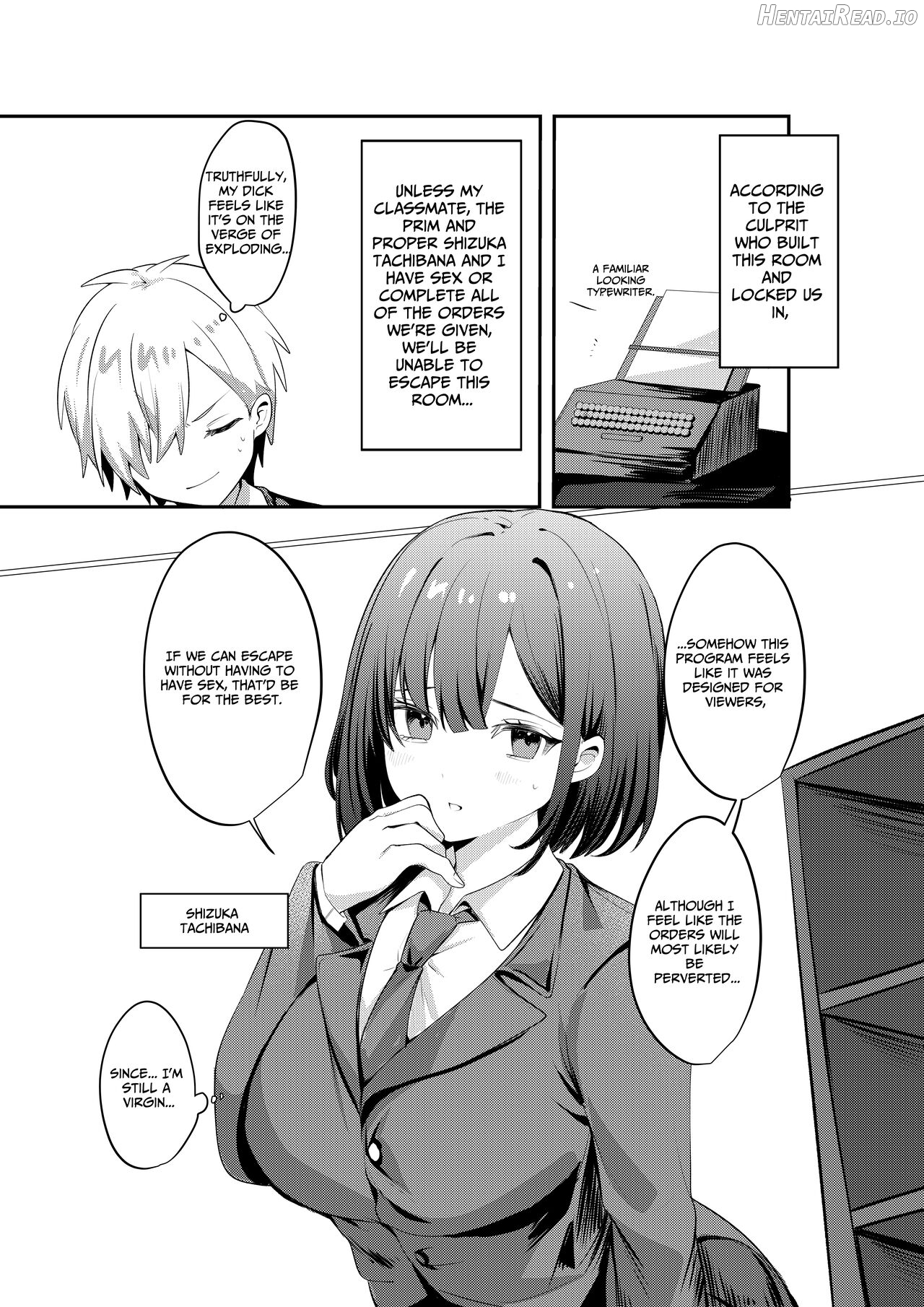 Sex Shinai to Derarenai Heya ni Seiso na Anoko to Tojikomerareru Chapter 1 - page 3