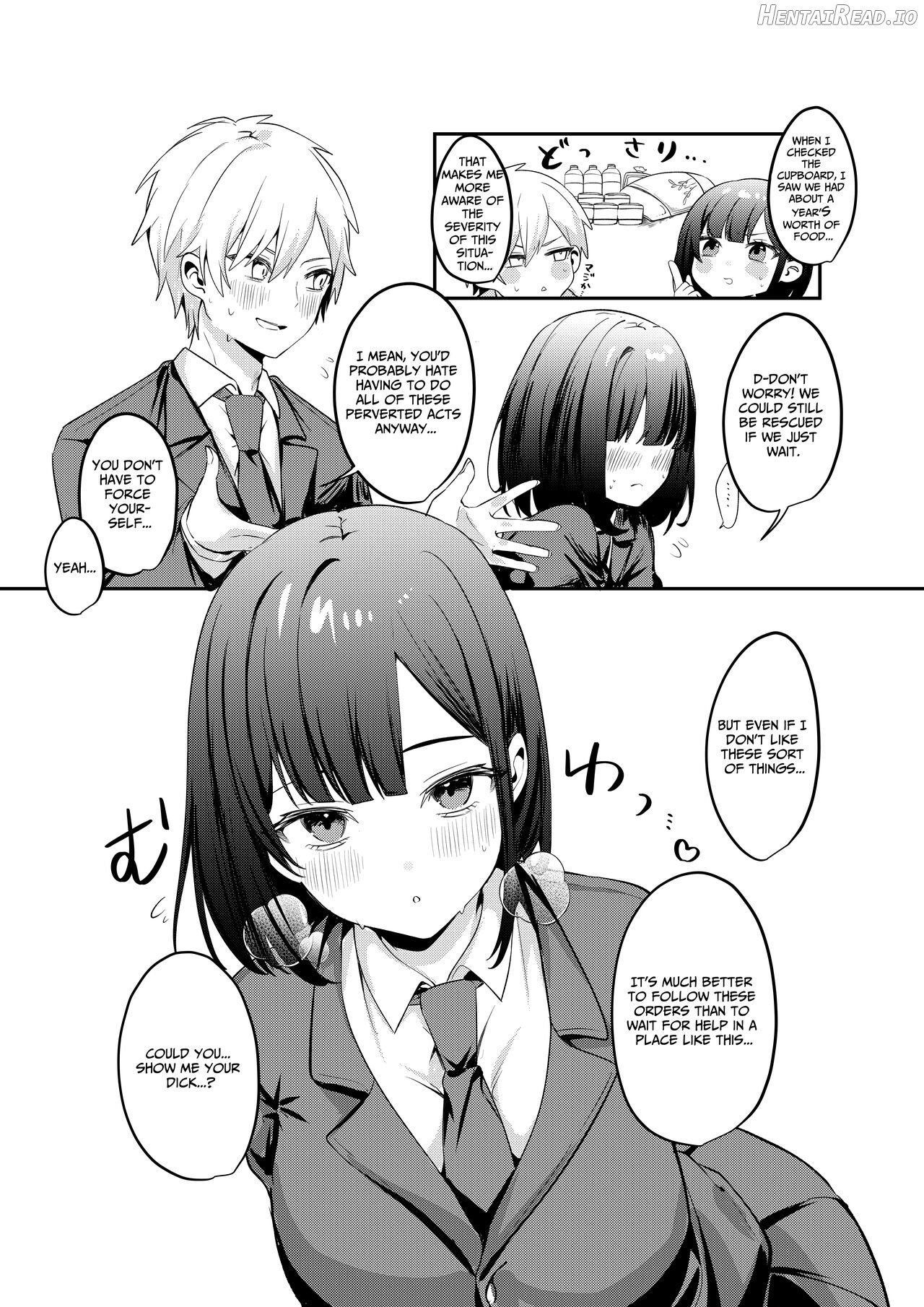 Sex Shinai to Derarenai Heya ni Seiso na Anoko to Tojikomerareru Chapter 1 - page 5