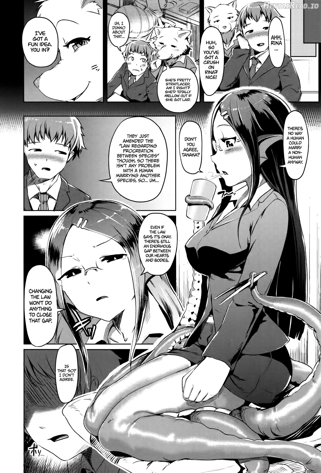 Scylla na Kanojo no Konkatsu Jijou Chapter 1 - page 2