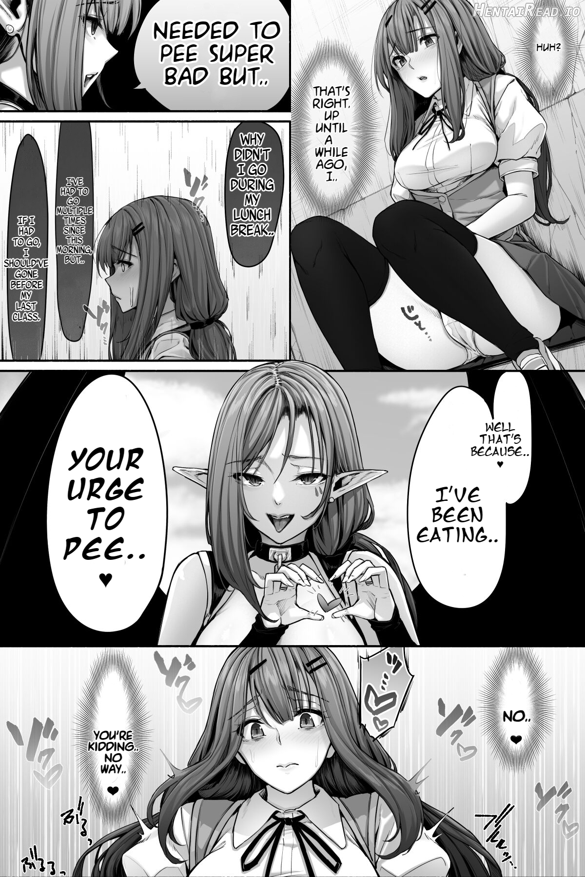 Succubus ni Nyoui o Suwarete Oshikko Sasete Moraenai! Chapter 1 - page 7