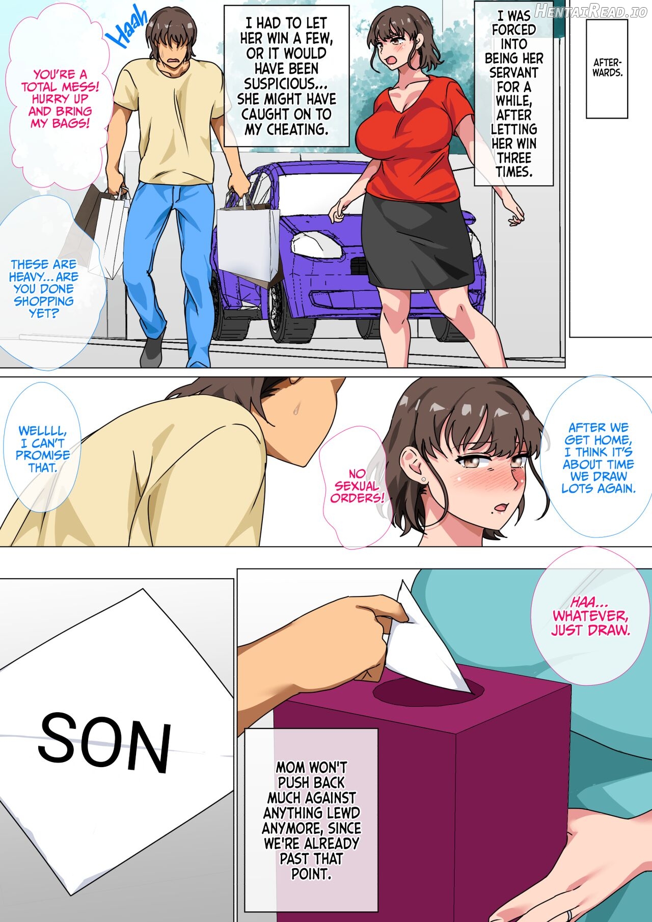 Ousama Game no Meirei de Haha to Sex Shita Hanashi Chapter 1 - page 48