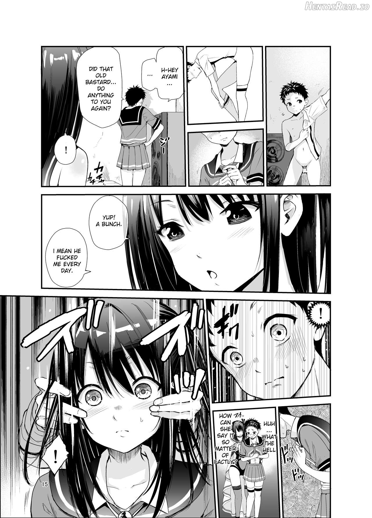 Tsuyagari Mura 6 ~Kareshi o Mamoru Tame Hikyou no Mura de Kyousei Gohoushi & NTR Sex~ Chapter 1 - page 14