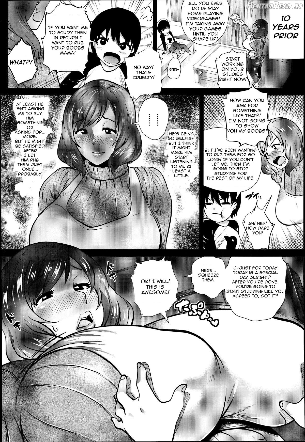 Mama no sukebe ana wa Nenjuu Mukyuu Chapter 3 - page 3