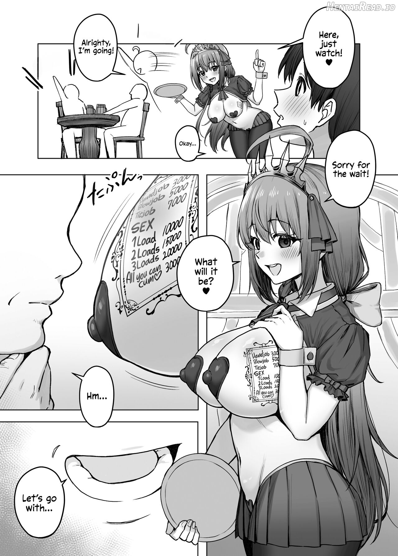 Pecorine no Beit-saki ni wa Ura Menu ga Arurashii Chapter 1 - page 4