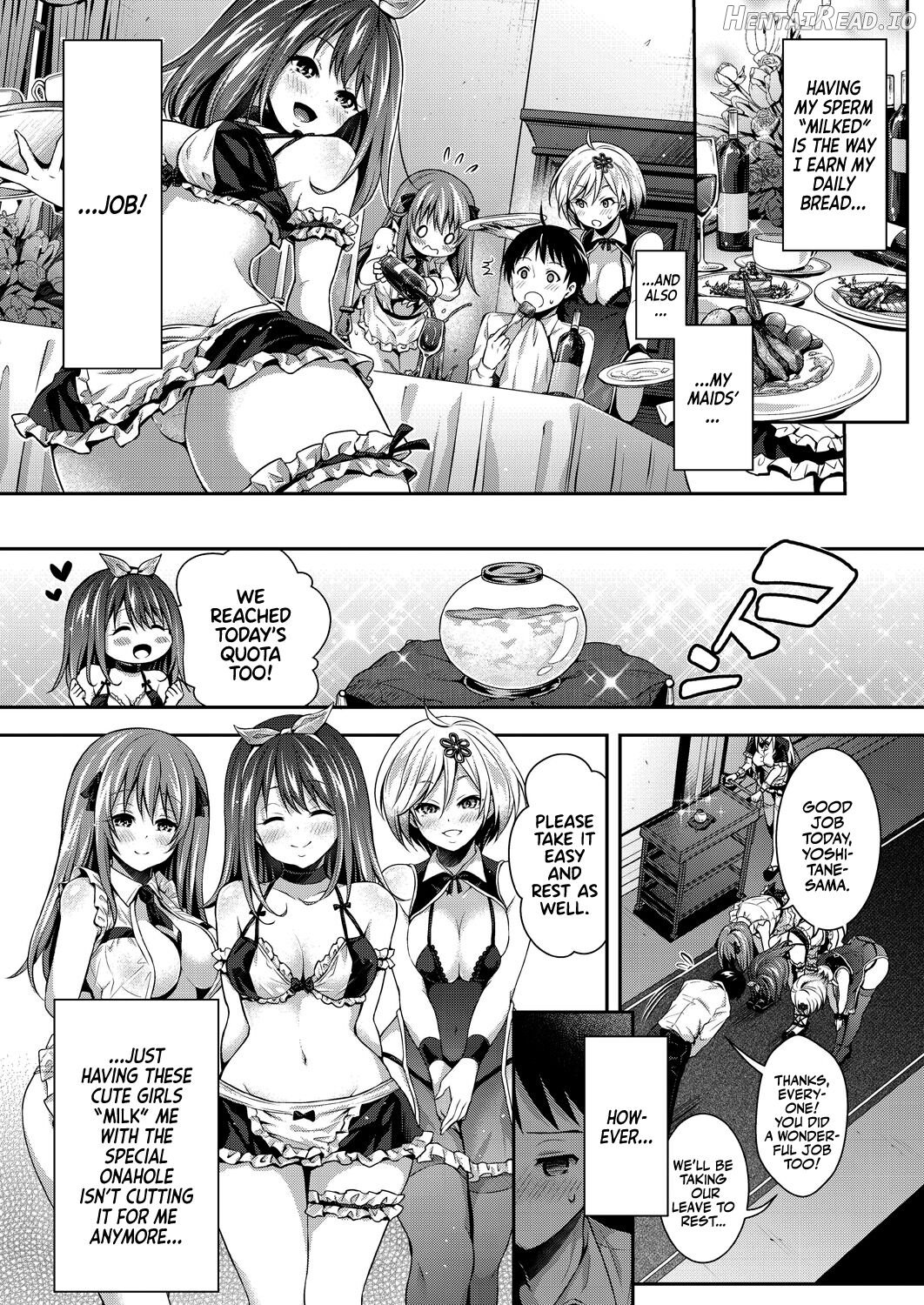 Harem Maid no Damedame Ecchi - Decensored Chapter 1 - page 10