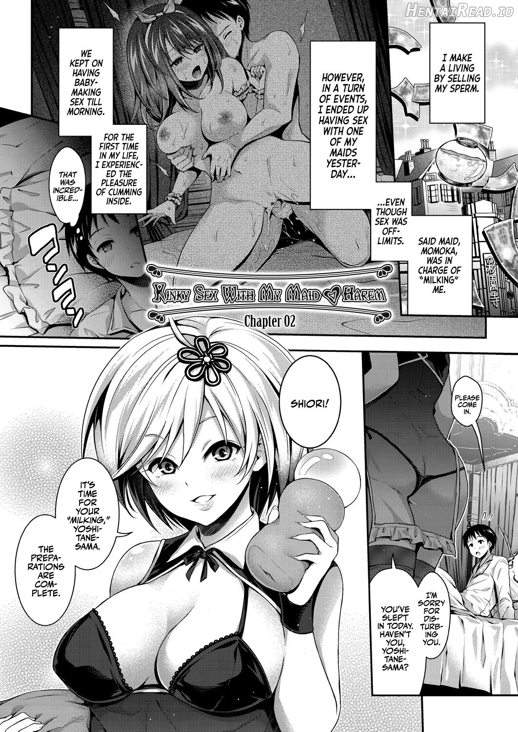 Harem Maid no Damedame Ecchi - Decensored Chapter 1 - page 30