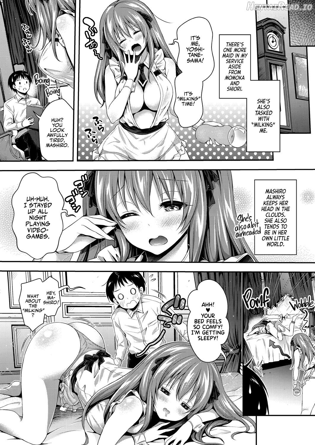 Harem Maid no Damedame Ecchi - Decensored Chapter 1 - page 44