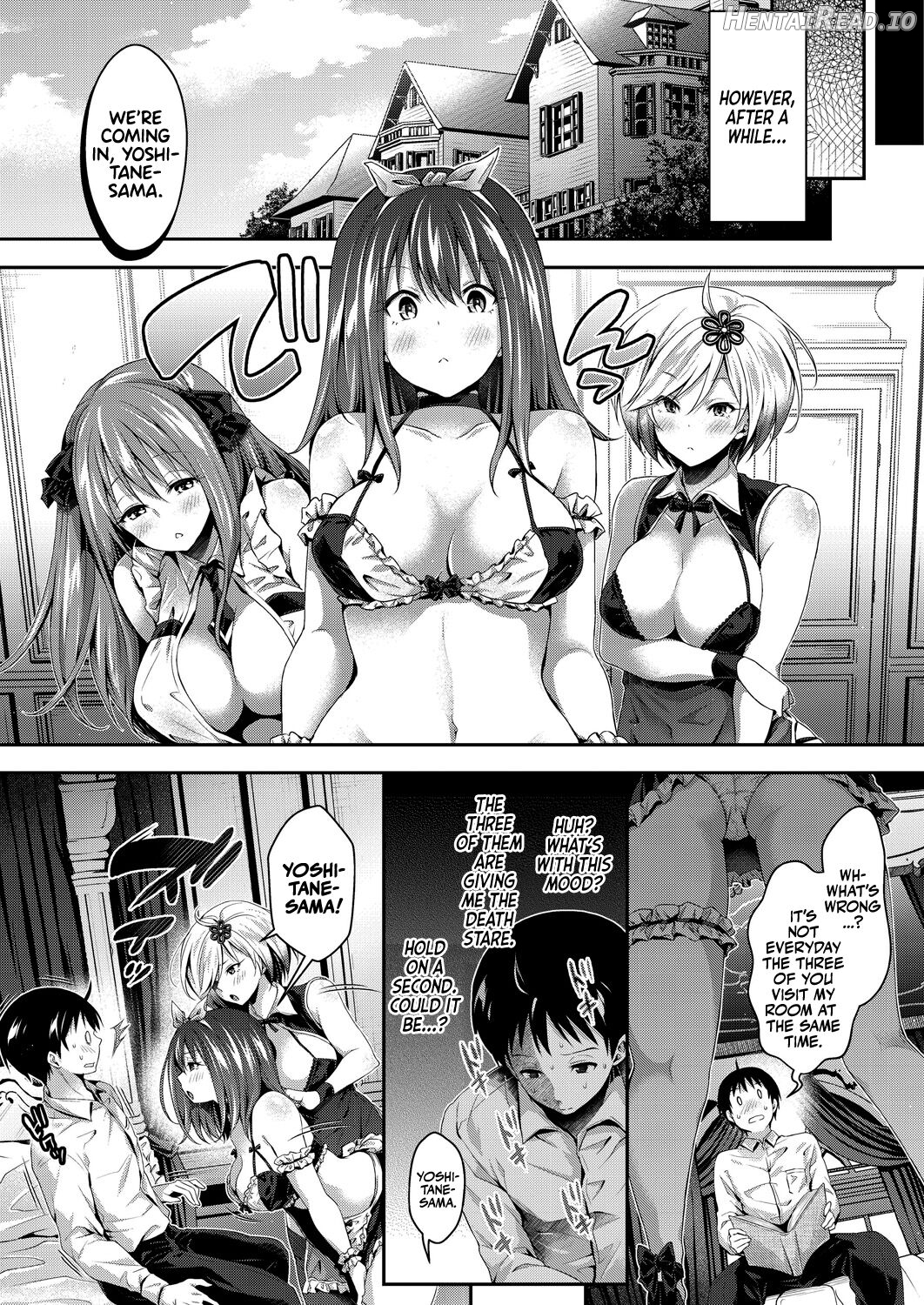 Harem Maid no Damedame Ecchi - Decensored Chapter 1 - page 69