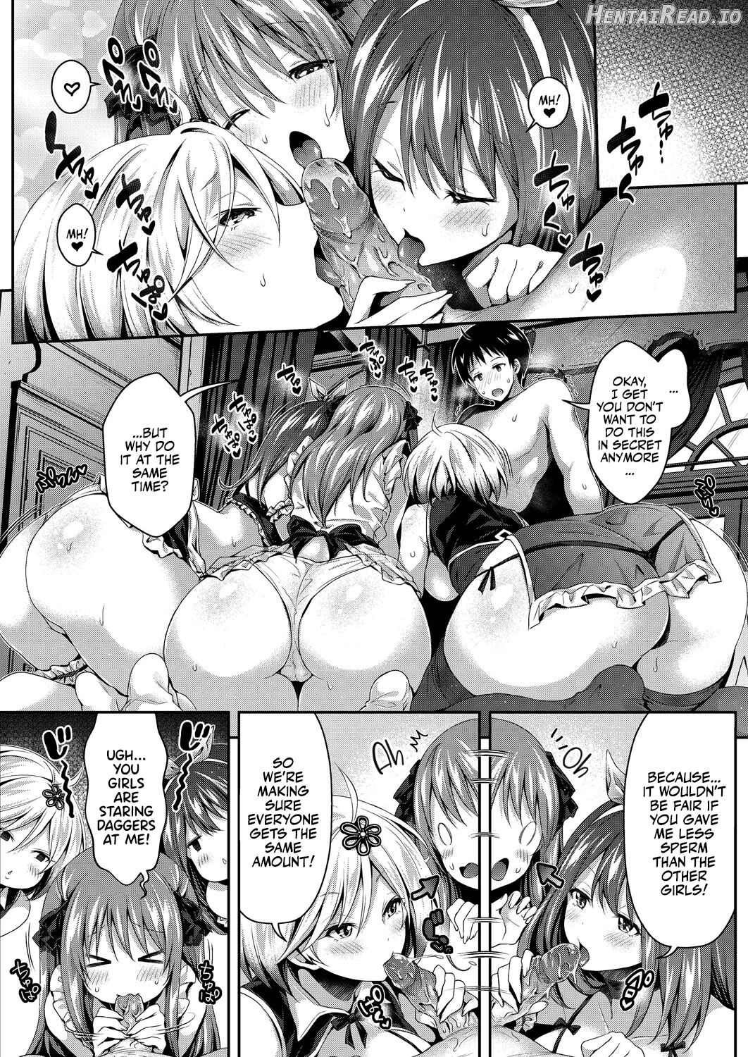 Harem Maid no Damedame Ecchi - Decensored Chapter 1 - page 71