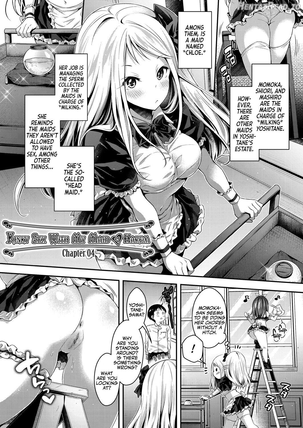 Harem Maid no Damedame Ecchi - Decensored Chapter 1 - page 84