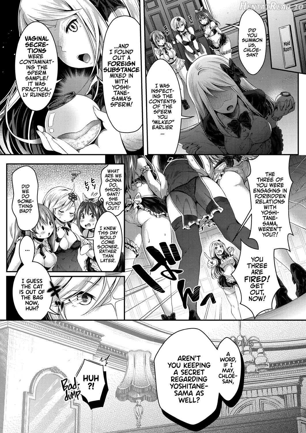 Harem Maid no Damedame Ecchi - Decensored Chapter 1 - page 89