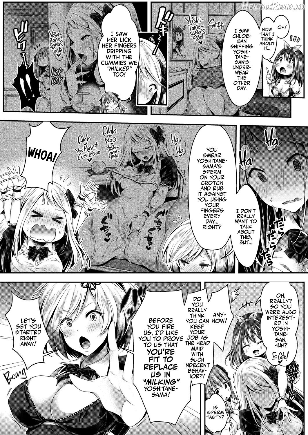 Harem Maid no Damedame Ecchi - Decensored Chapter 1 - page 90