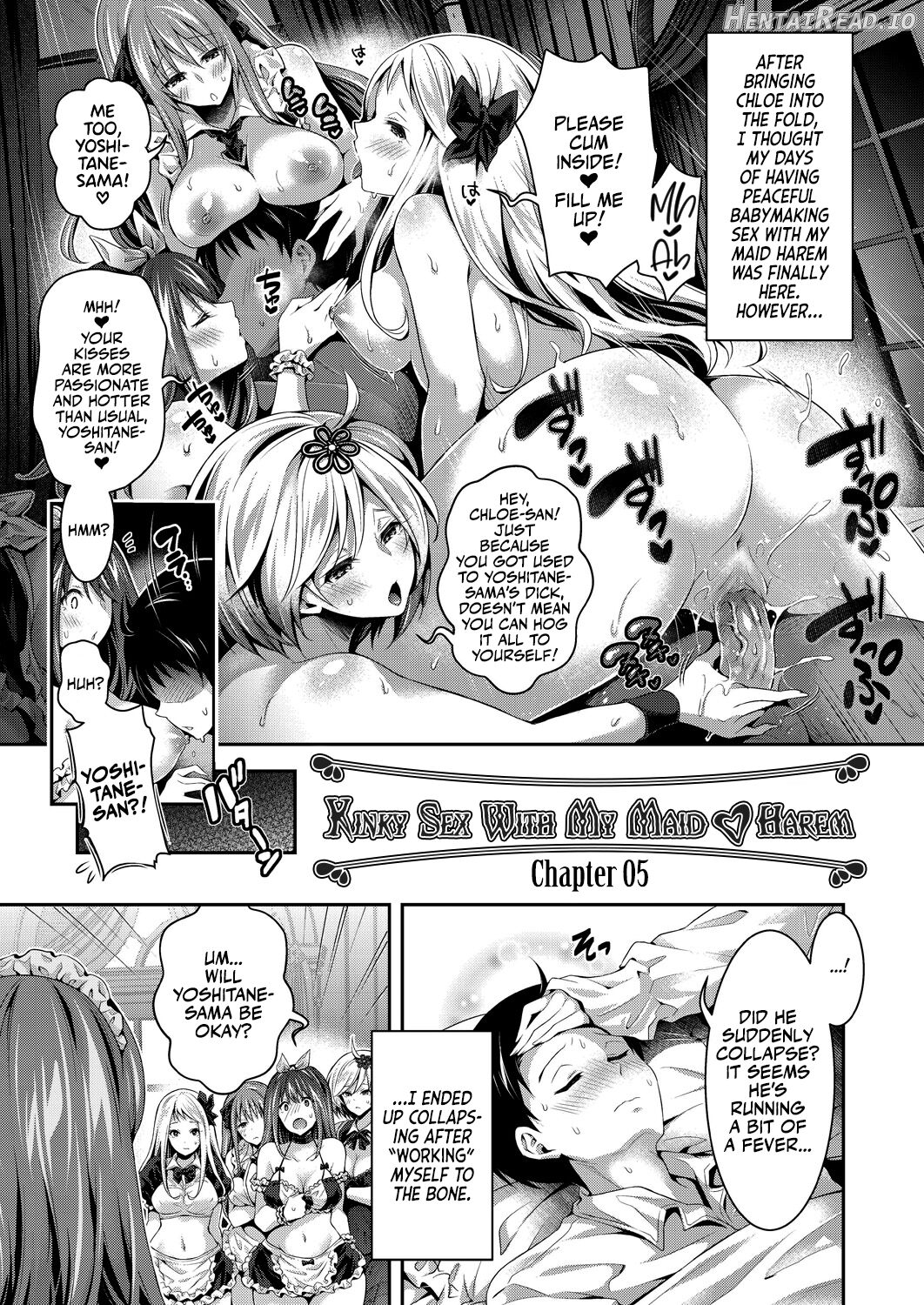 Harem Maid no Damedame Ecchi - Decensored Chapter 1 - page 120