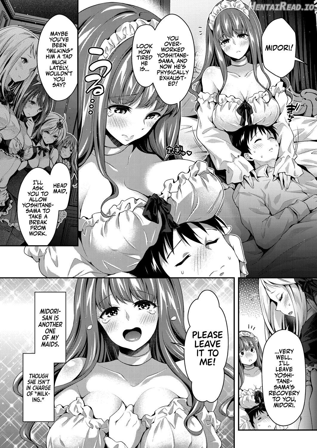 Harem Maid no Damedame Ecchi - Decensored Chapter 1 - page 121