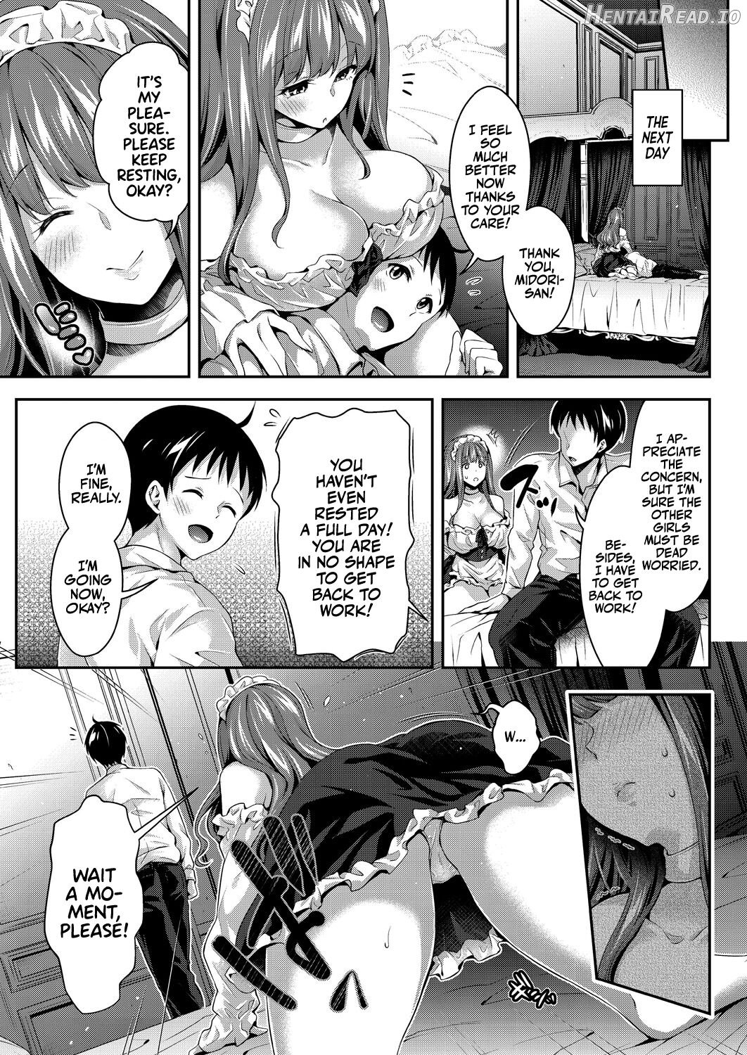 Harem Maid no Damedame Ecchi - Decensored Chapter 1 - page 124