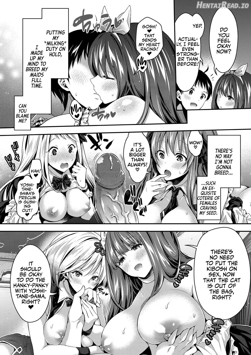 Harem Maid no Damedame Ecchi - Decensored Chapter 1 - page 145