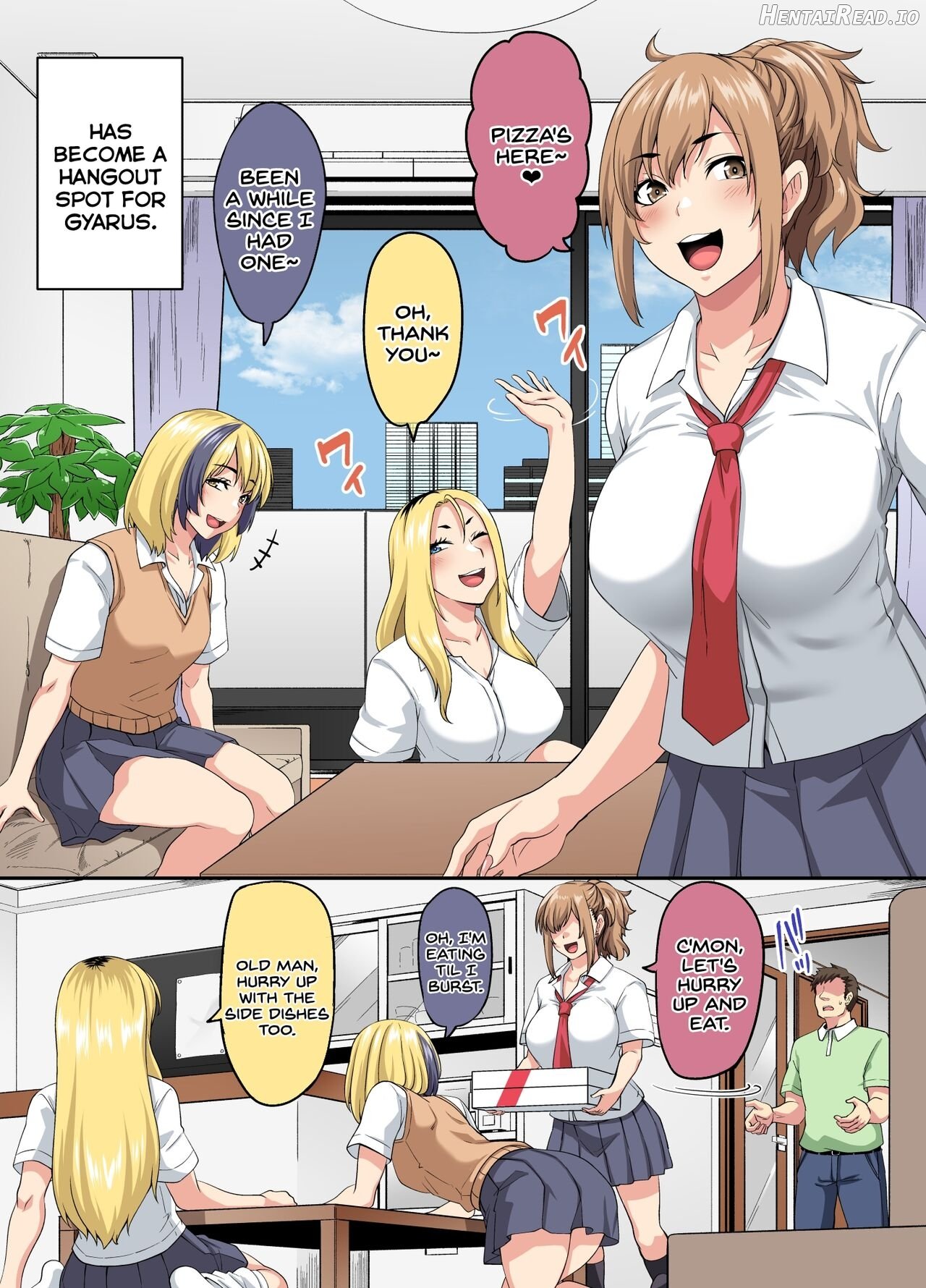 Papakatsu SeFri Gal ga Tomodachi o Tsurete kita node Kuttetara Gyaku ni Kakomare Yowasare Shiboritorare Ie o Yaribeya Atsukai sareru Hanashi Chapter 1 - page 4