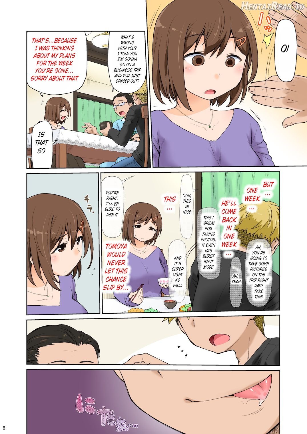 Mama Hame Sex (Tsuya) - Decensored Chapter 2 - page 8