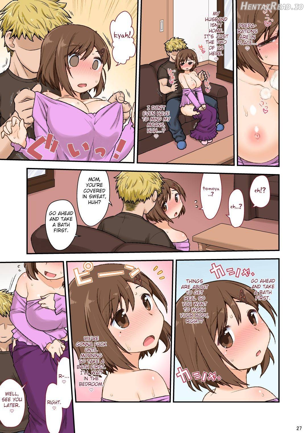 Mama Hame Sex (Tsuya) - Decensored Chapter 3 - page 28