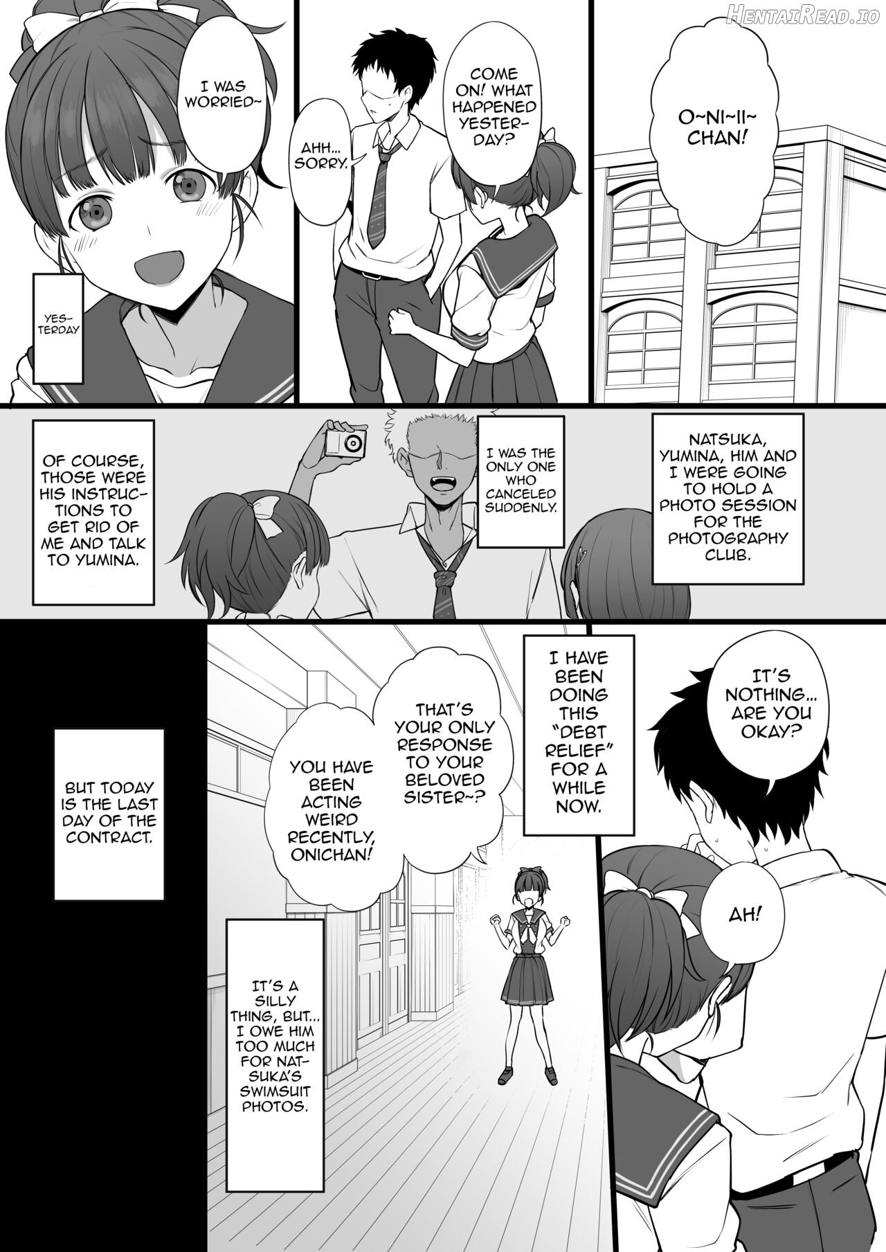 Yarichin kara Imouto to Osananajimi no Honnou Mukidashi na Shashin o Katte Shikoru Hon Chapter 1 - page 19