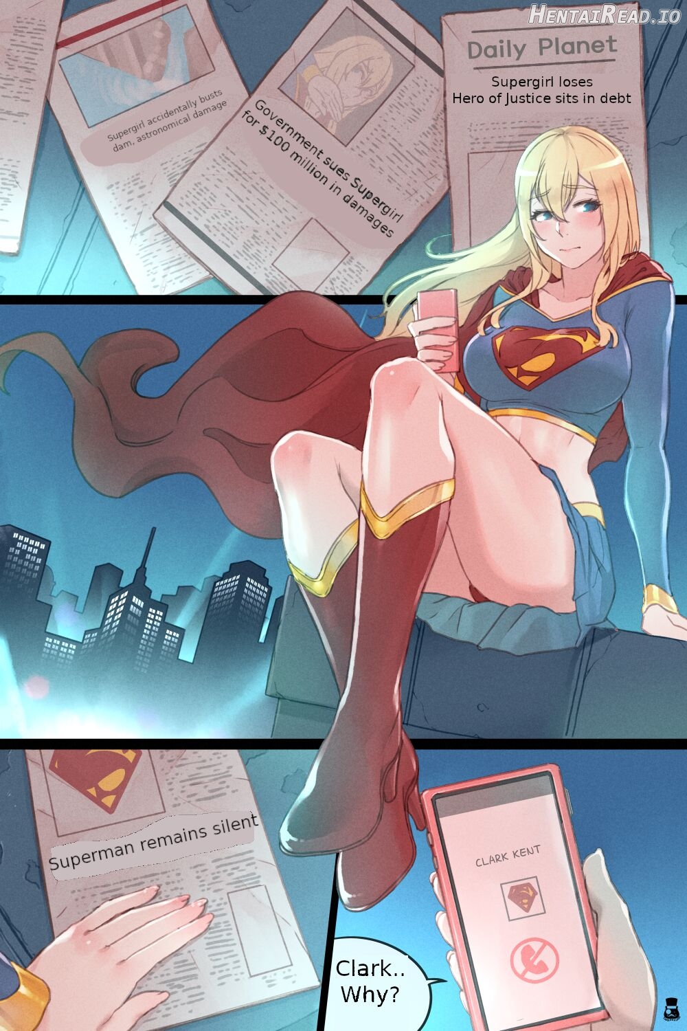 Supergirl's Secret Trouble Chapter 1 - page 2