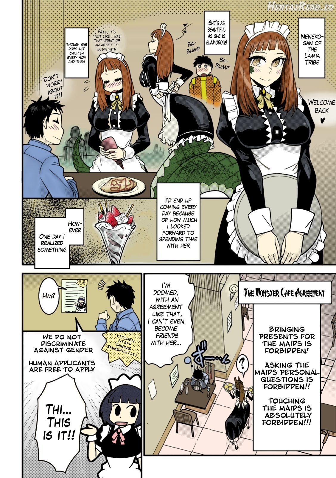 Mon Cafe yori Ai o Komete - Colorized Chapter 1 - page 2