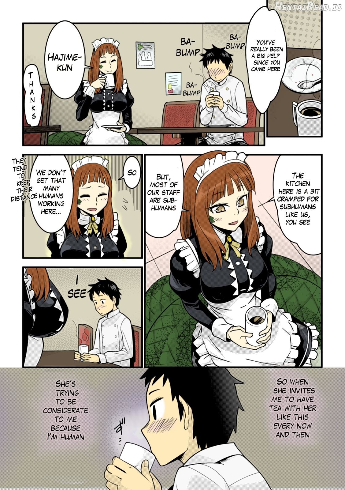 Mon Cafe yori Ai o Komete - Colorized Chapter 1 - page 4