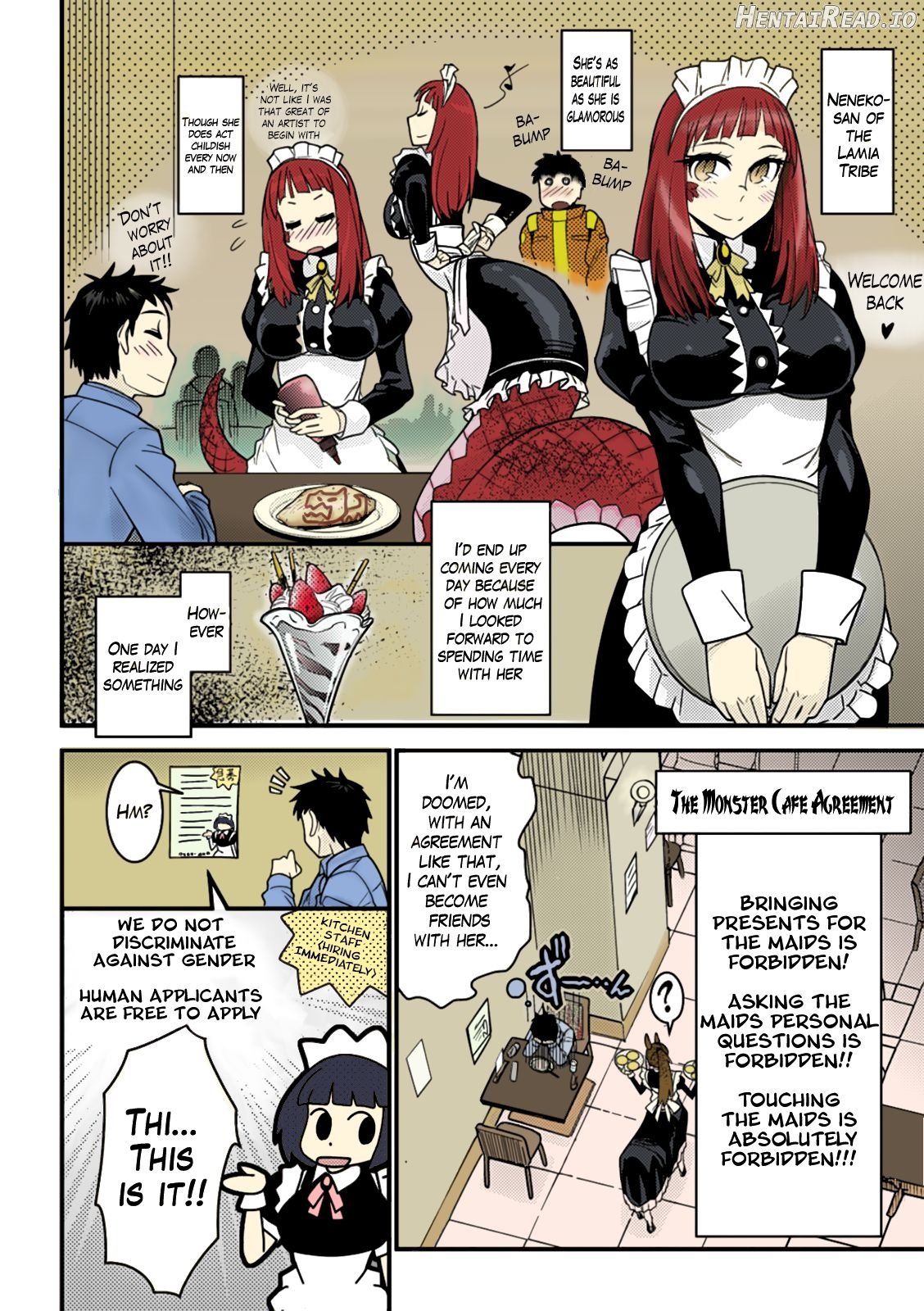 Mon Cafe yori Ai o Komete - Colorized Chapter 1 - page 18