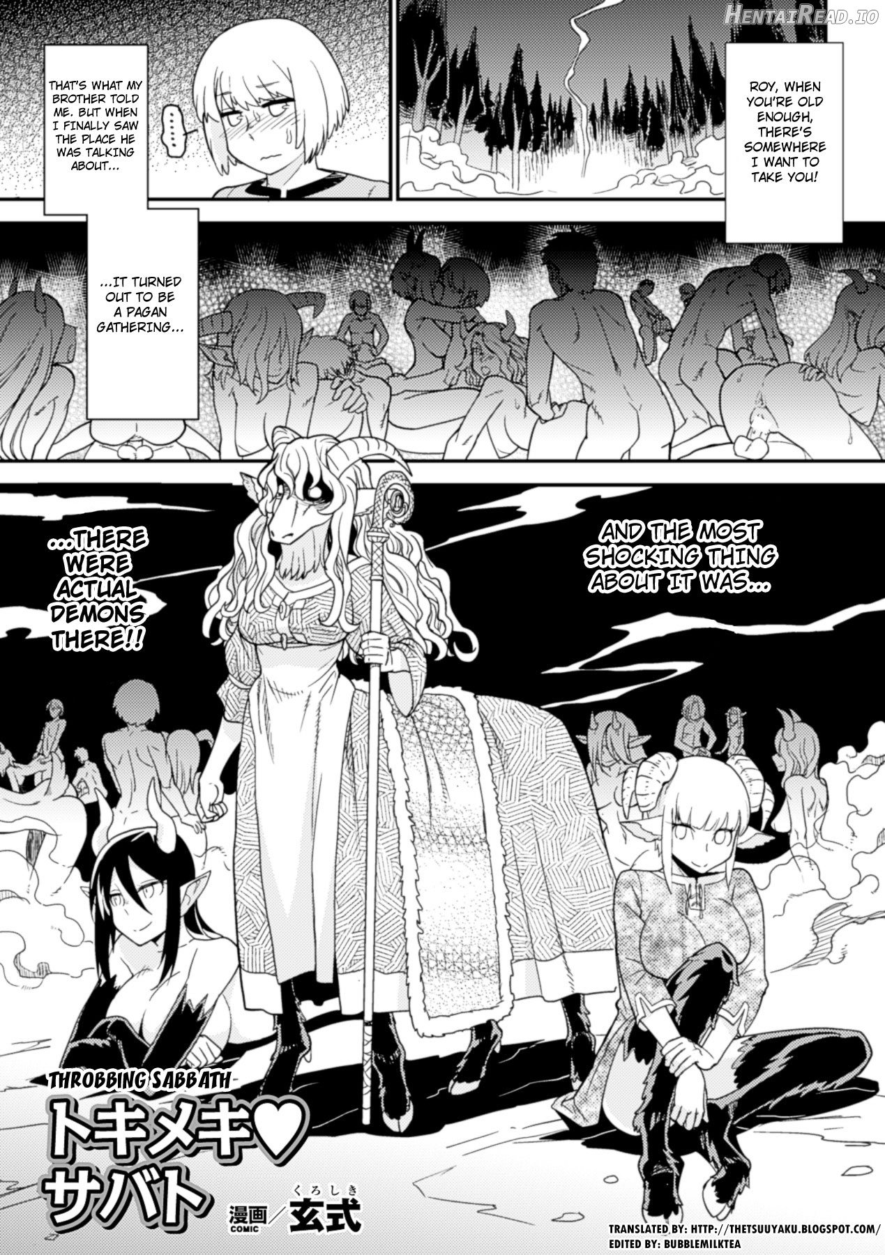 Tokimeki Sabbath - Decensored Chapter 1 - page 1