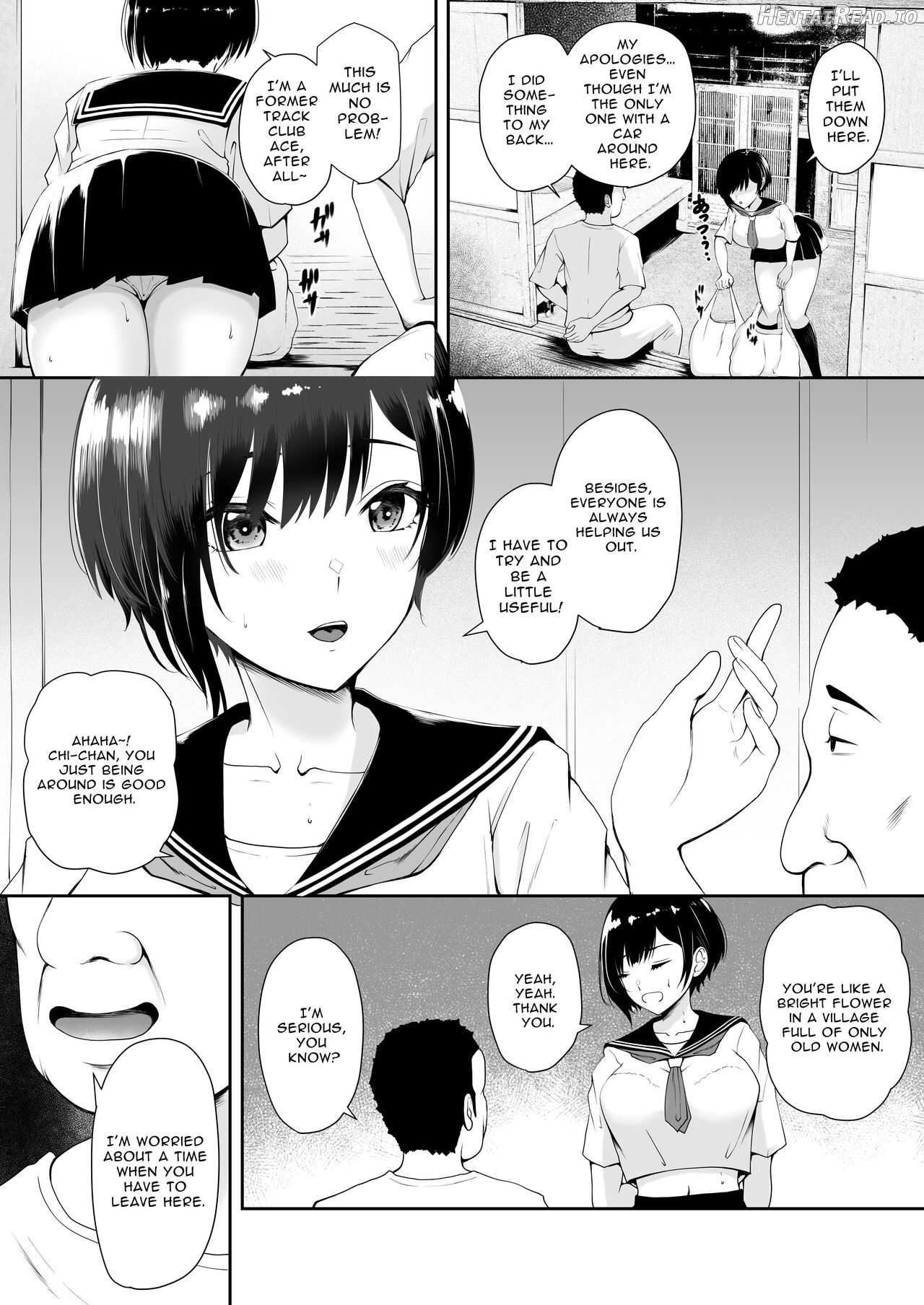 Genkai Shuuraku de Wakai Onna wa Watashi dake... ~Mura no Onaho Hen~ Chapter 1 - page 6