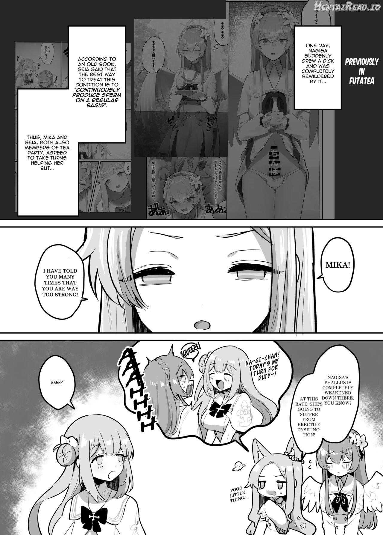 Futanari Tea Party #1 Chapter 3 - page 2