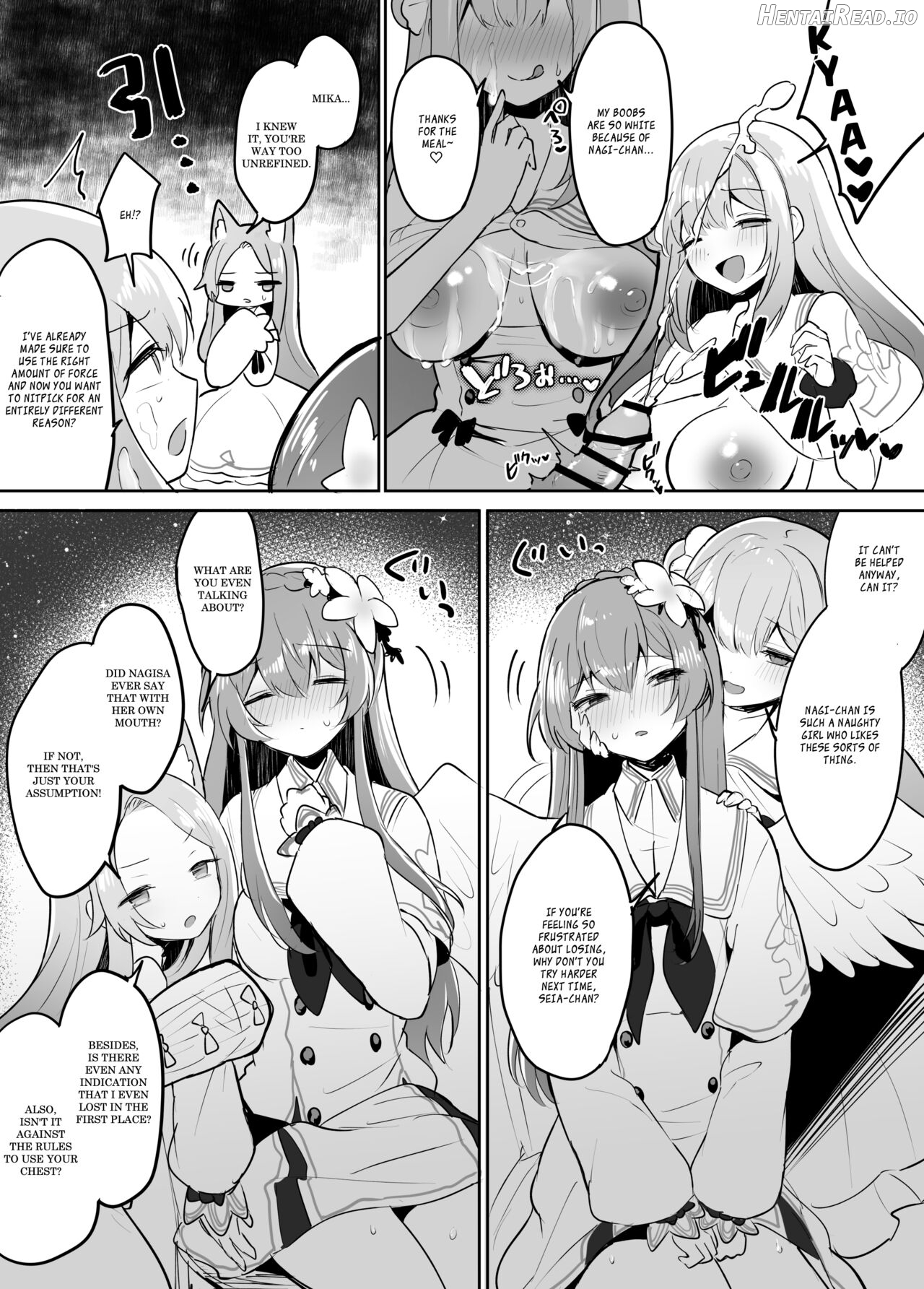 Futanari Tea Party #1 Chapter 3 - page 8