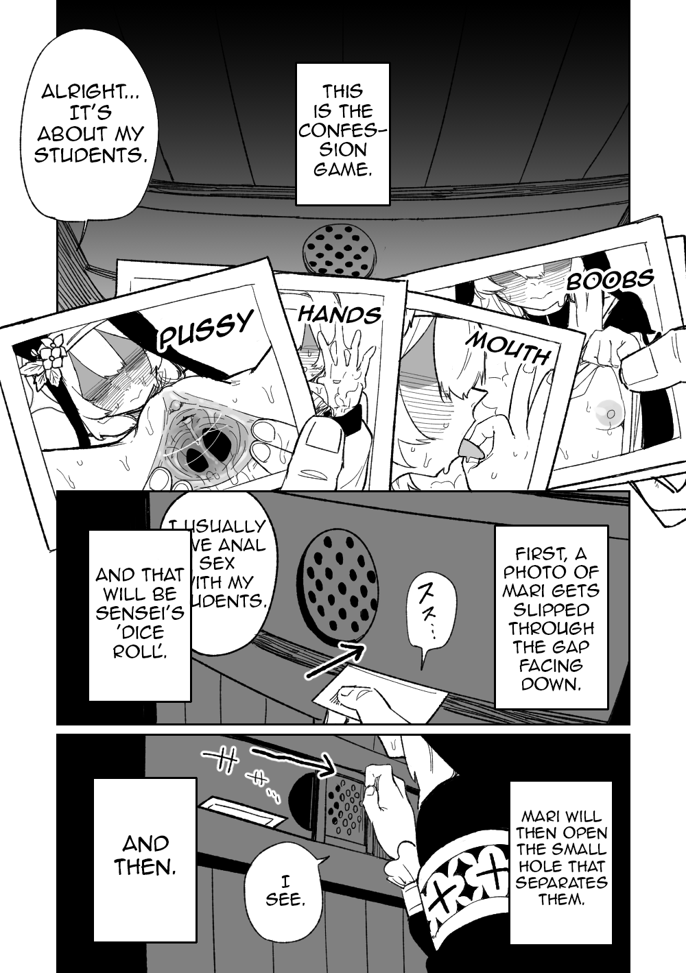 Zange Game & Kakekin No Shiharai - Decensored Chapter 1 - page 2